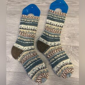 Hand Knit Wool Socks